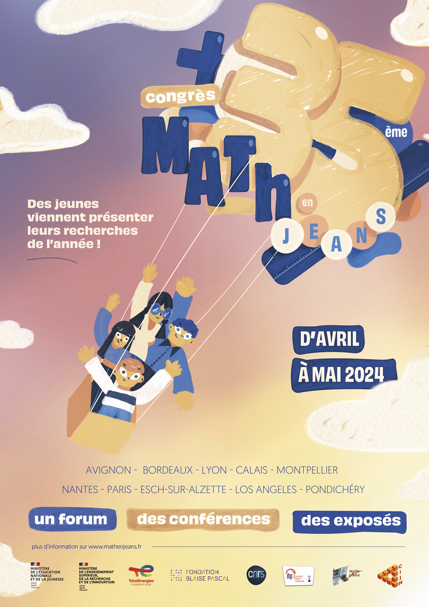 Nantes Université accueille le 35e congrès MATh.en.JEANS région Pays de la Loire