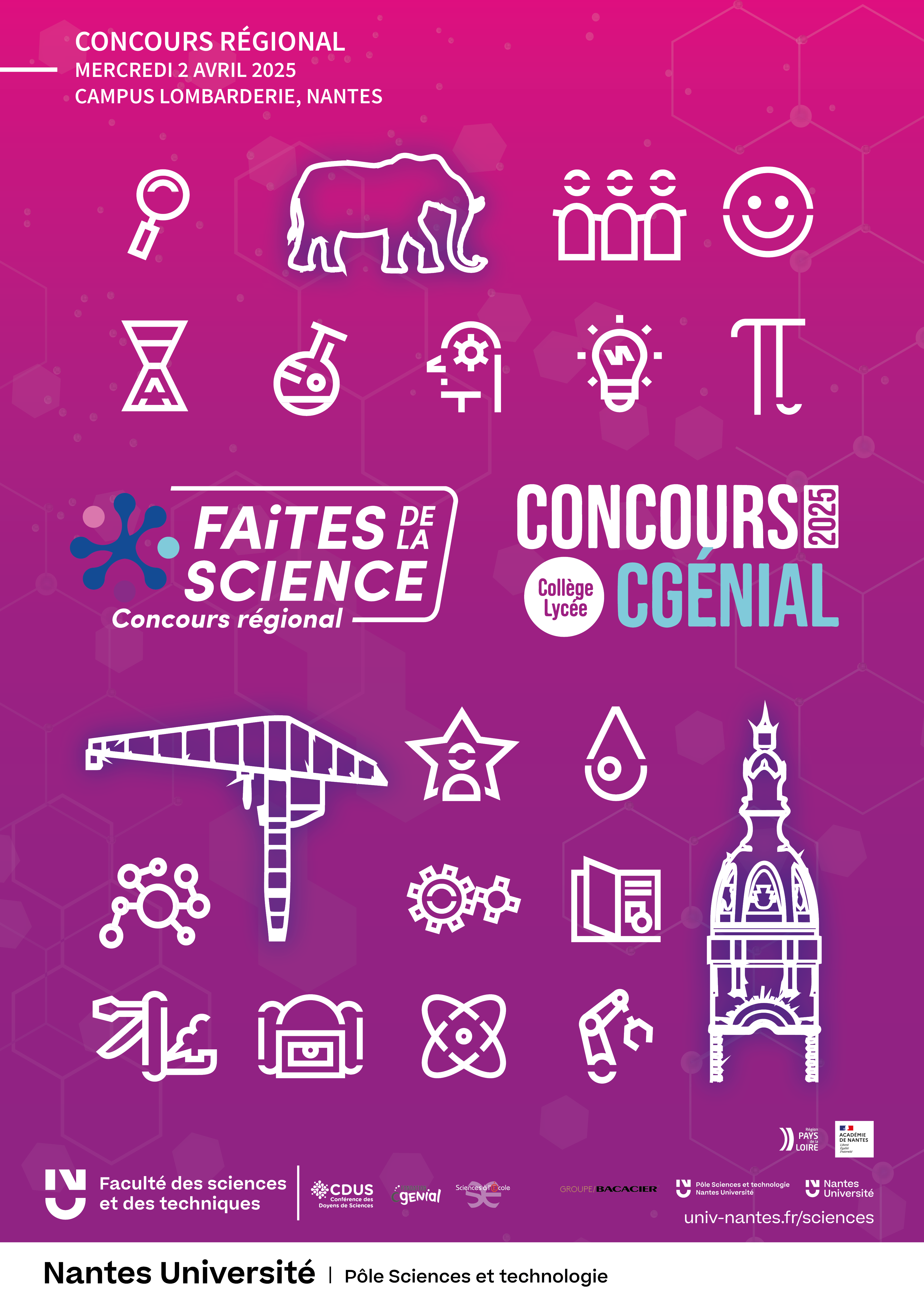 Affiche FDS CGénial 2025