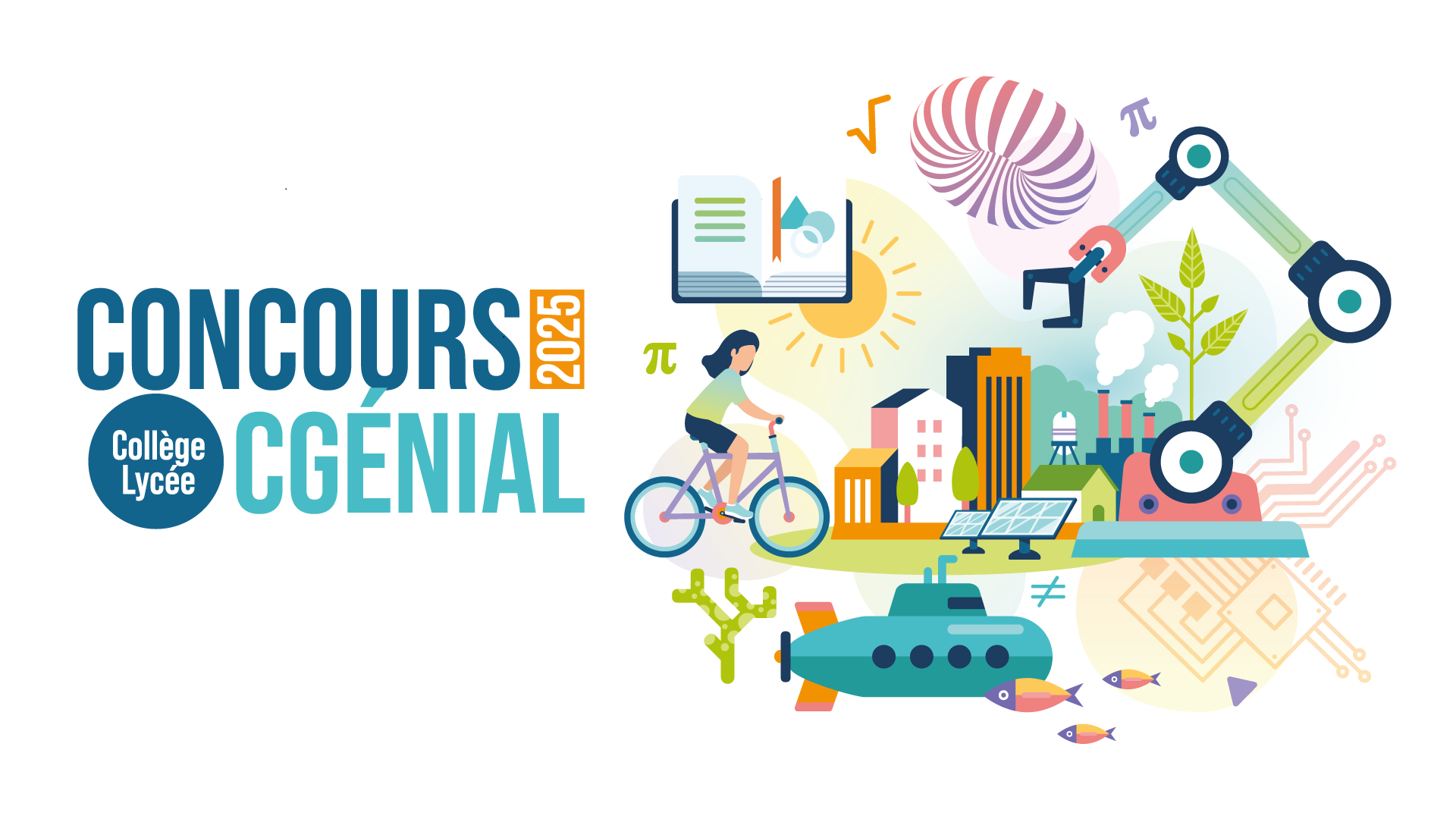 logo concours c'génial 2025